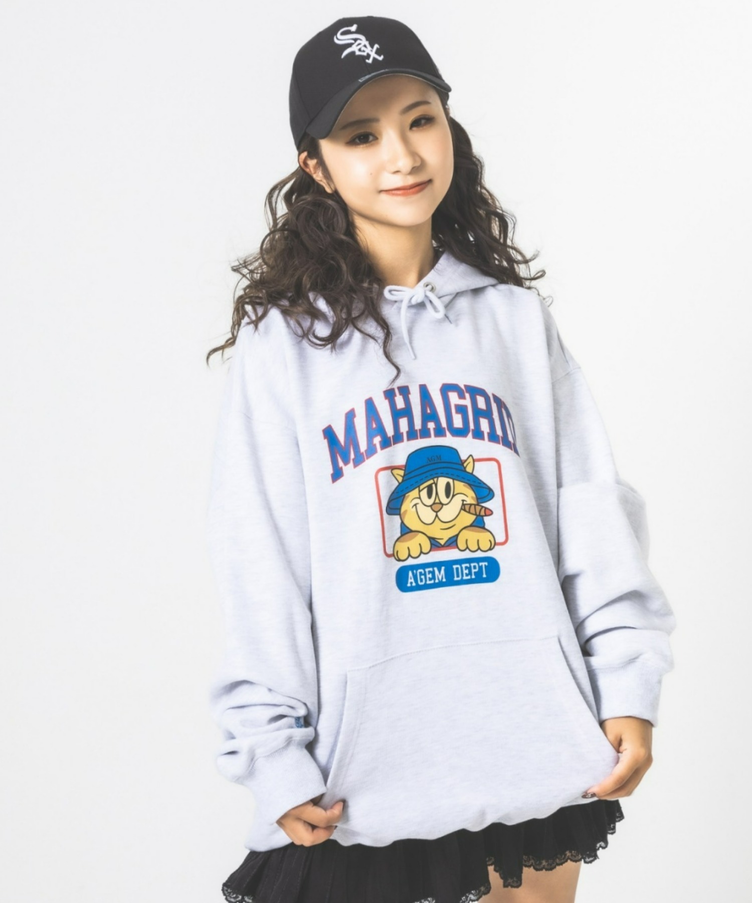 mahagrid/マハグリッド×A'gem/エージェム』AGM X MGD DEPT HOODIE