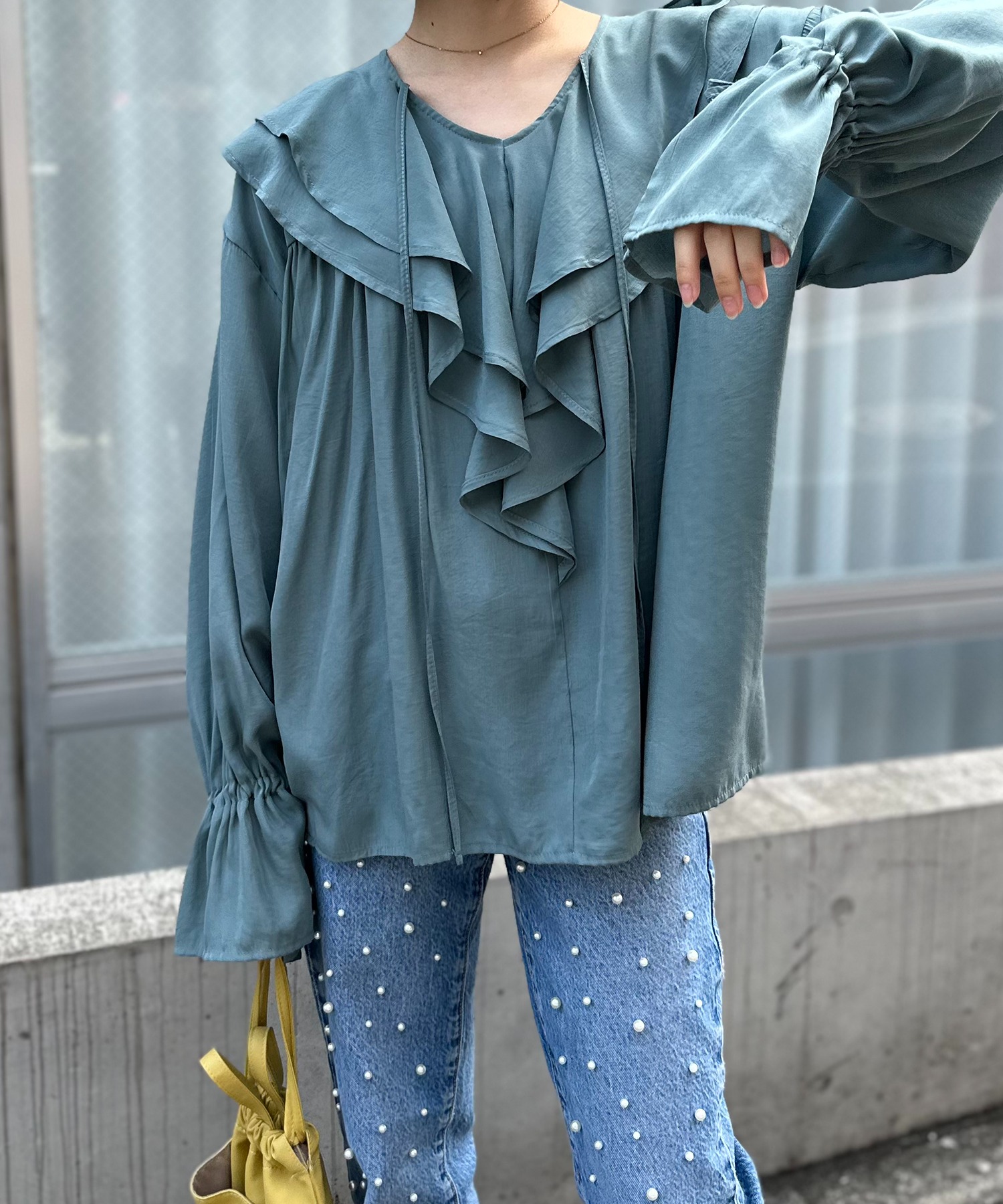 model:154cm 着用サイズ:FREE