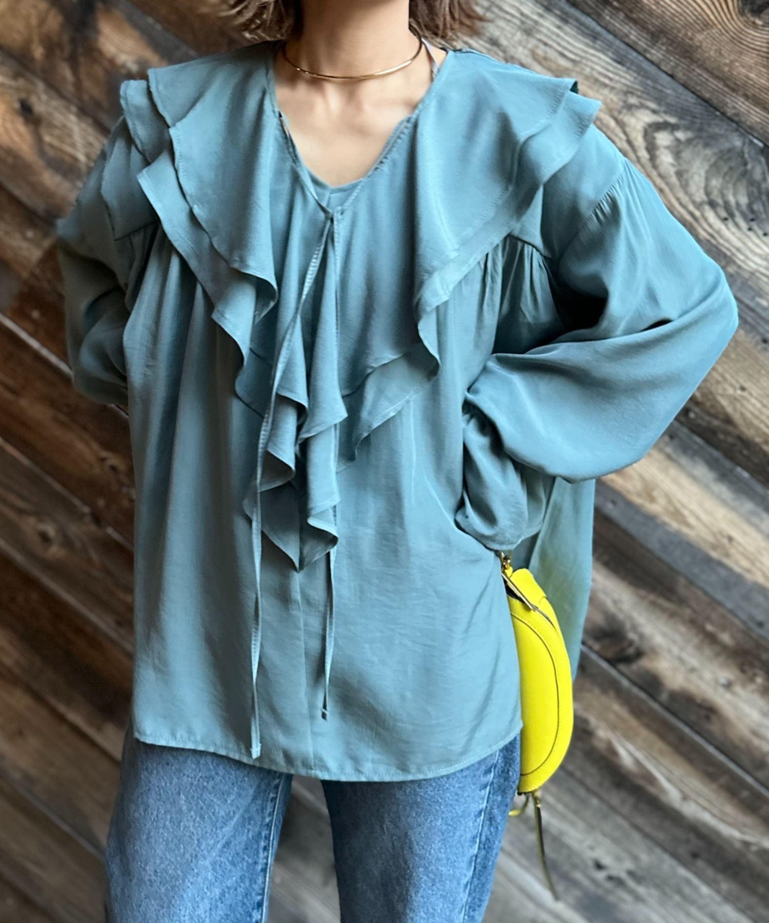 model:154cm 着用サイズ:FREE