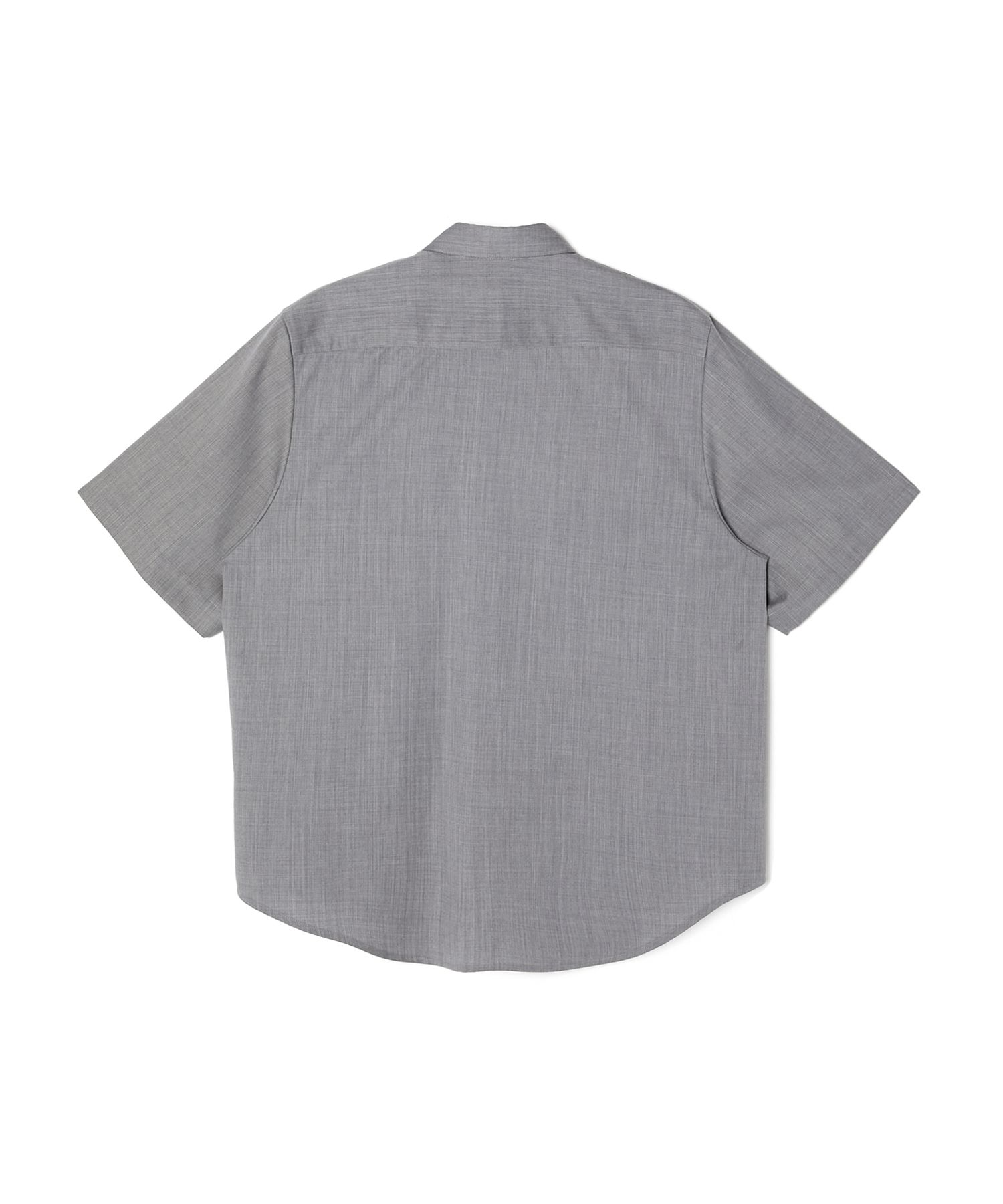 N.HOOLYWOOD COMPILE 半袖シャツ 36 グレー N.HOOLYWOOD - N.HOOLYWOOD COMPILE HALF SLEEVE SHIRT / エヌ
