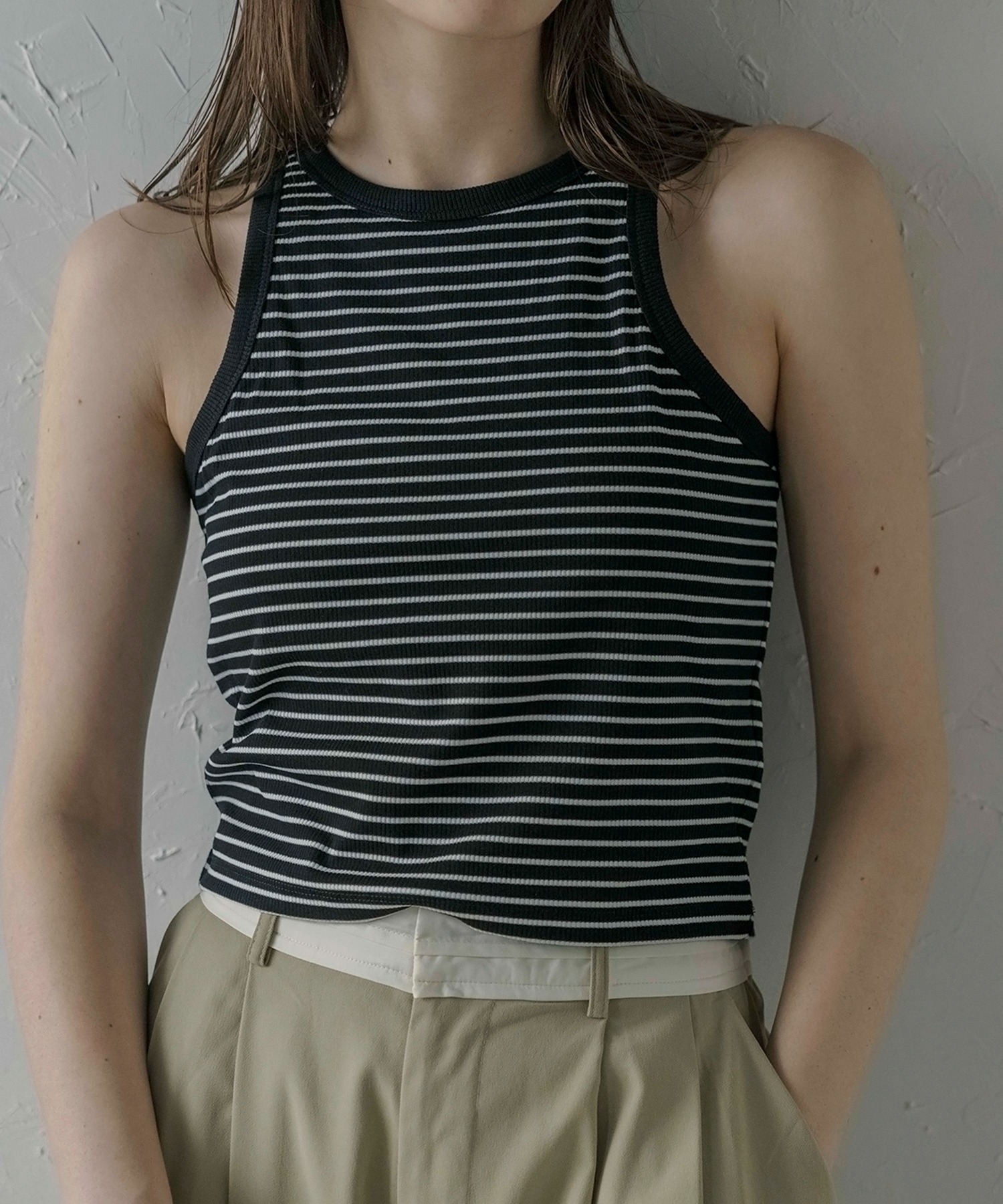 model：H164 着用サイズ：FREE