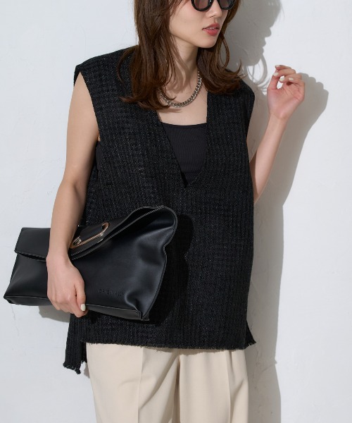model：163cm / size：F