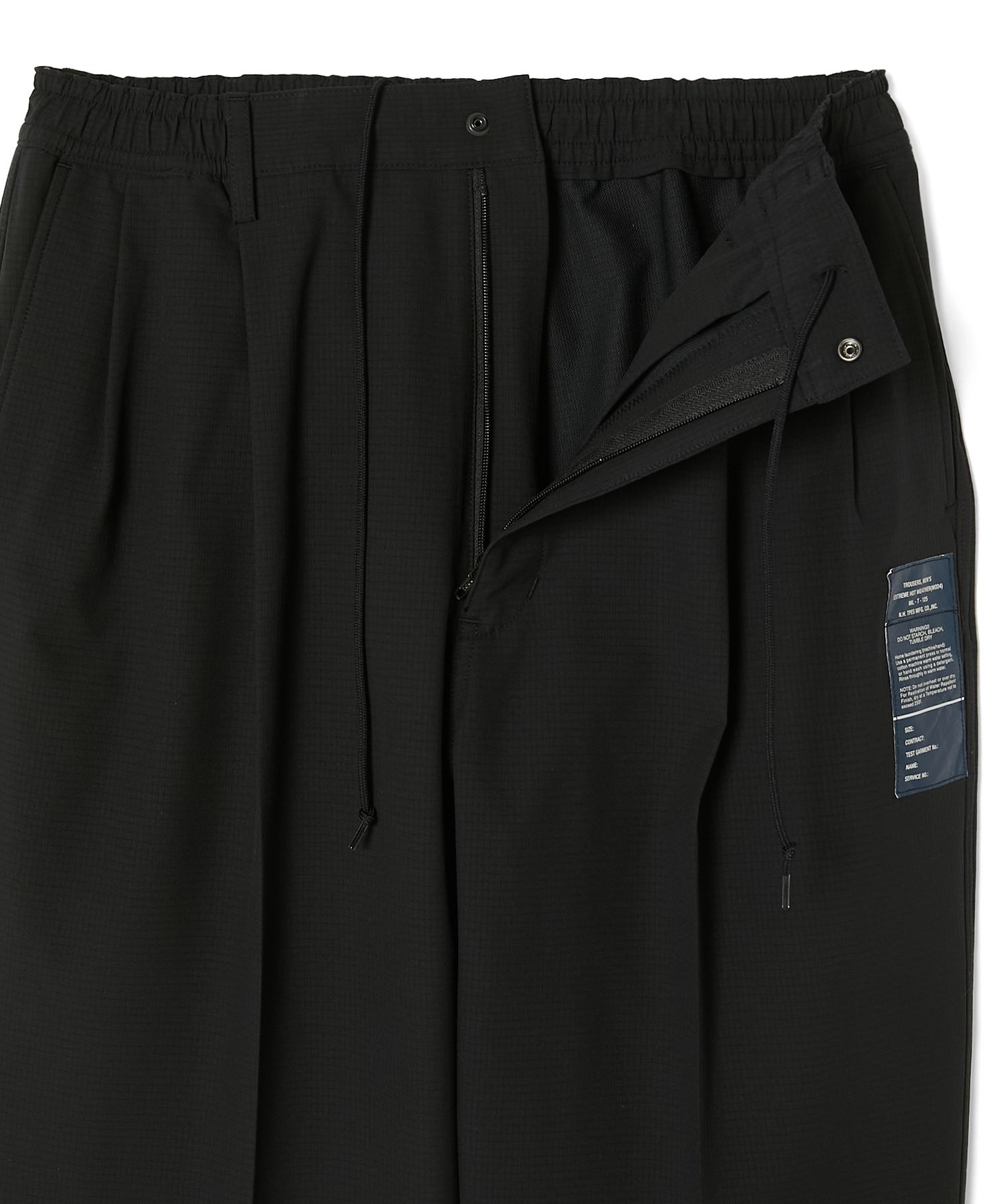 DOUBLE TUCK TROUSERS N.HOOLYWOOD TEST PRODUCT EXCHANGE SERVICE│N