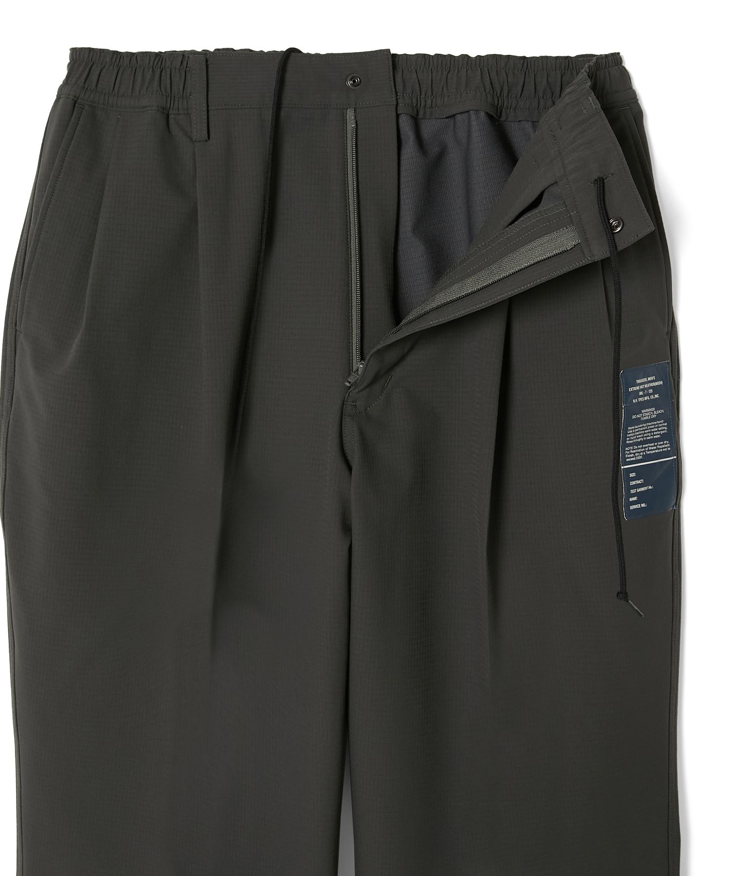 DOUBLE TUCK TROUSERS N.HOOLYWOOD TEST PRODUCT EXCHANGE SERVICE│N