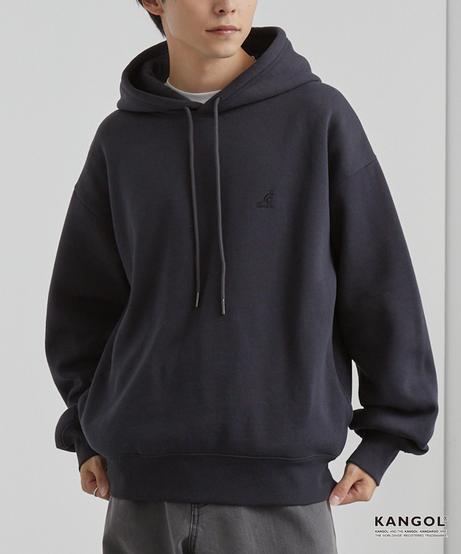 専用ですm(_ _)m KANGOL/カンゴール 別注 ロゴ ワンポイント刺繍 オーバーサイズ シーム