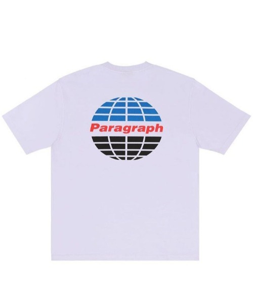 A&acute;GEM/9 &times; .kom『paragraph/パラグラフ』Back Earth Logo T-shirt 