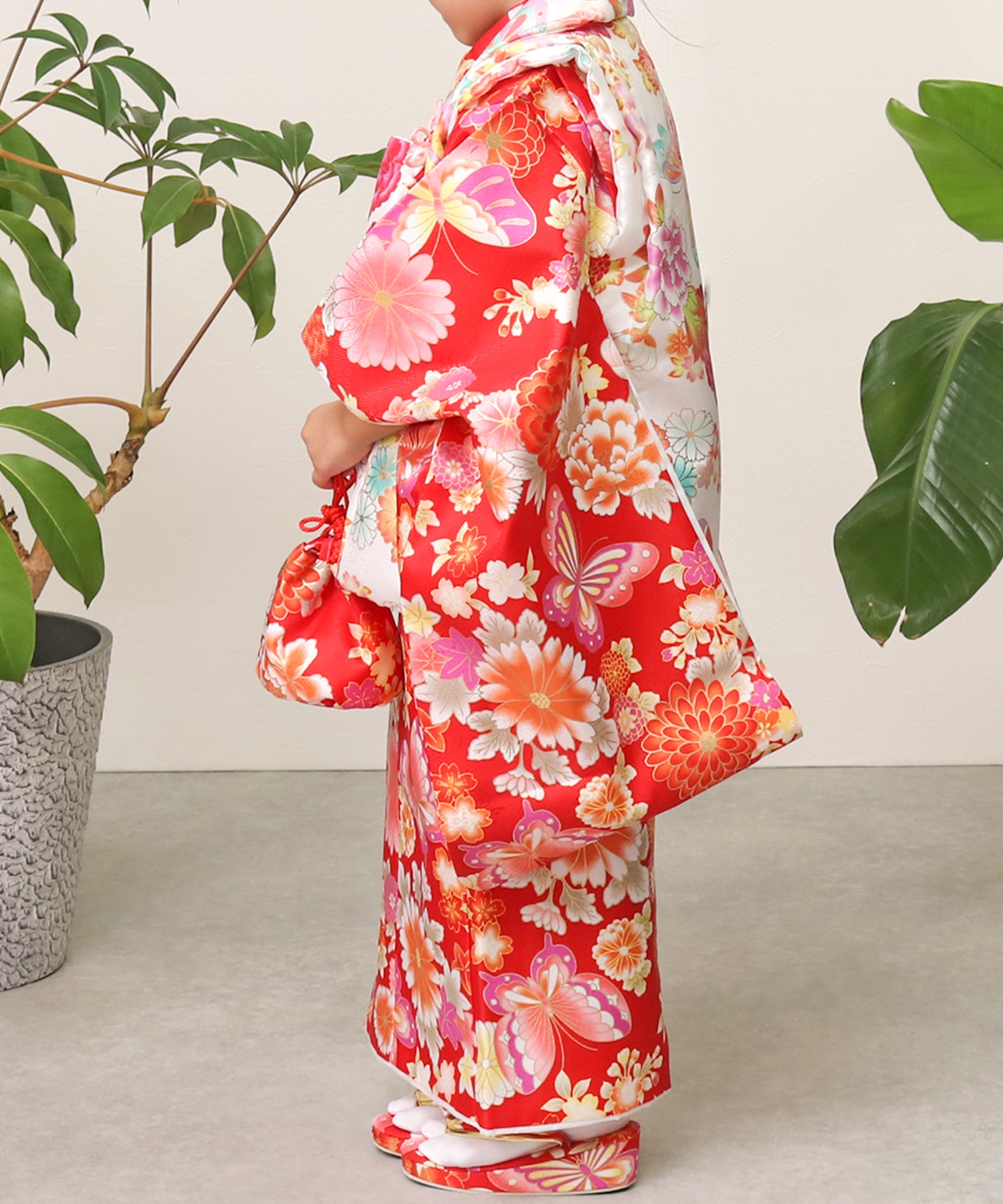 3歳七五三着物9点セット D