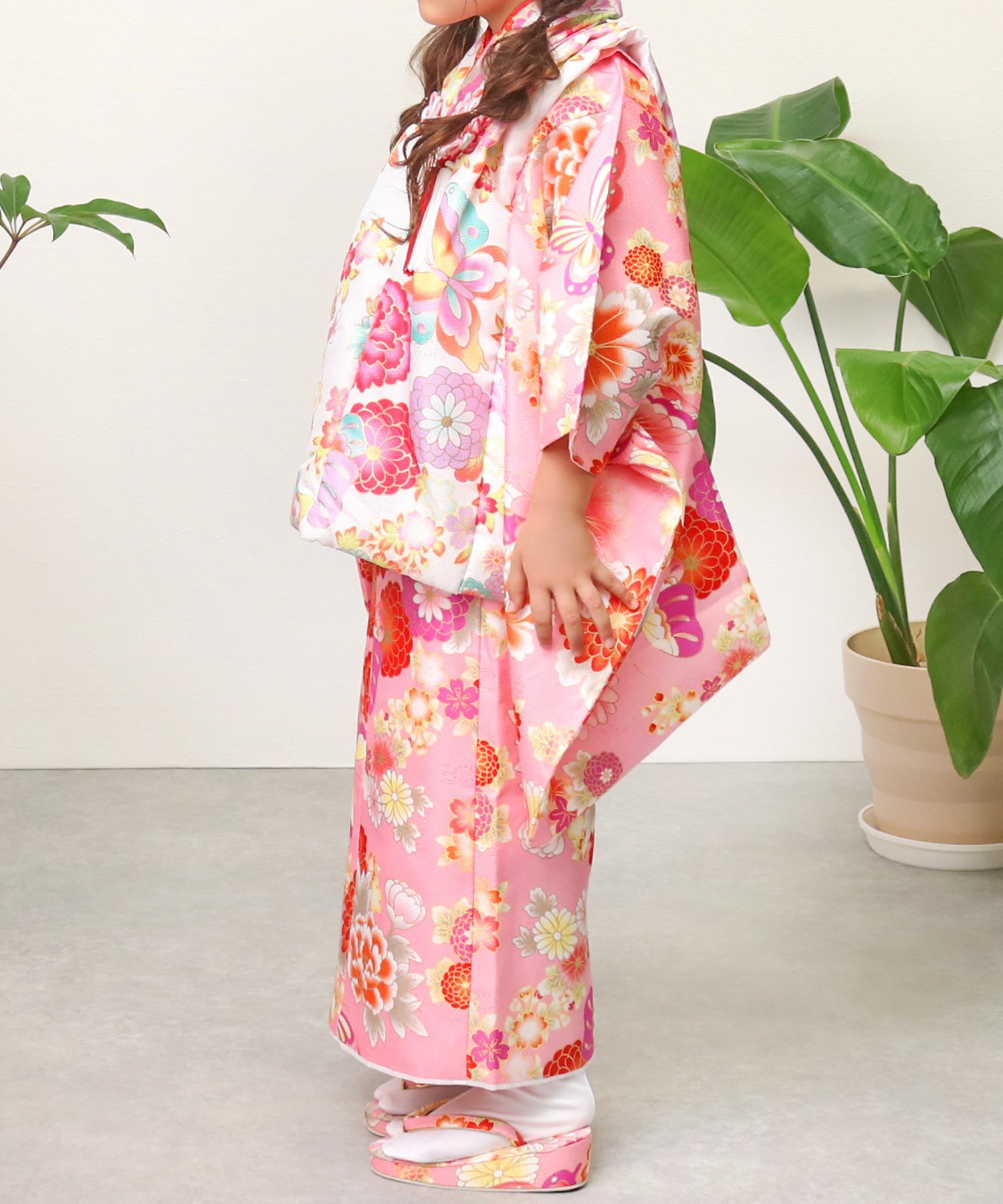 3歳七五三着物9点セット D