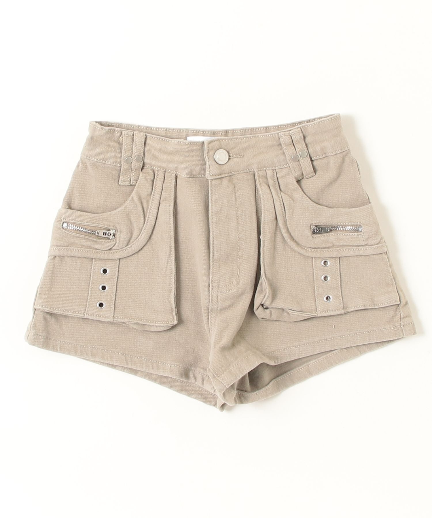 A'GEM/9 × .kom 『.KOM/ドットケーオーエム』Utility Cargo Shorts