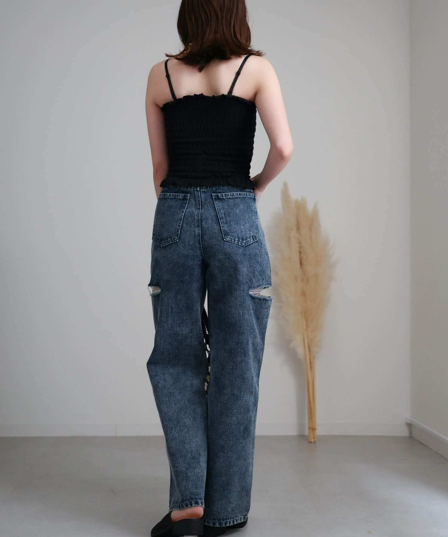 model：162cm 着用サイズ：F