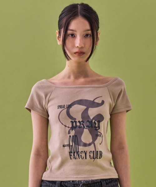 MMA☆coffee ロンT☆XS 美品 A'GEM/9 × .kom 『 FANCY CLUB/ファンシークラブ』 MATILDA OFF