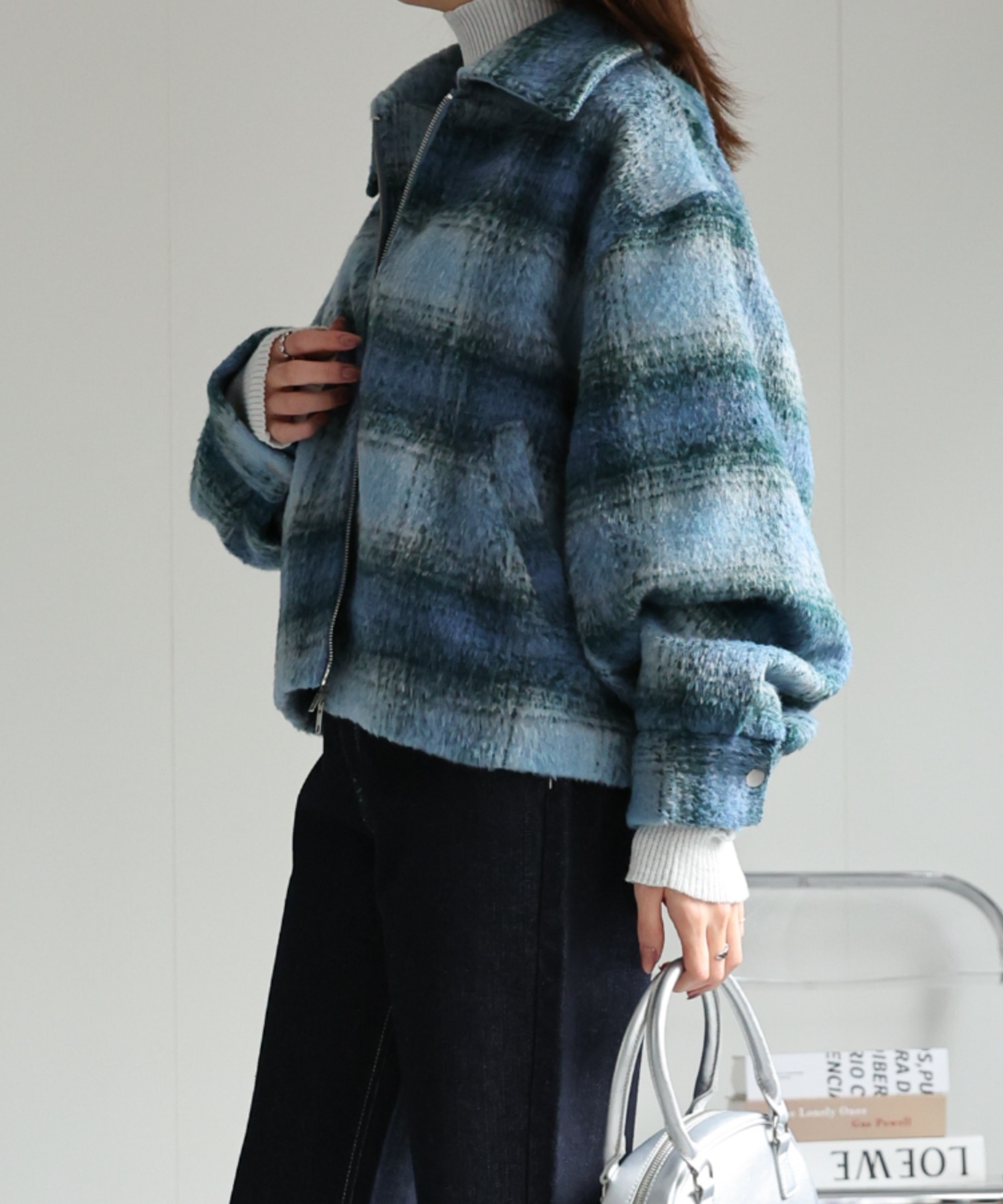 model：162cm 着用サイズ：F