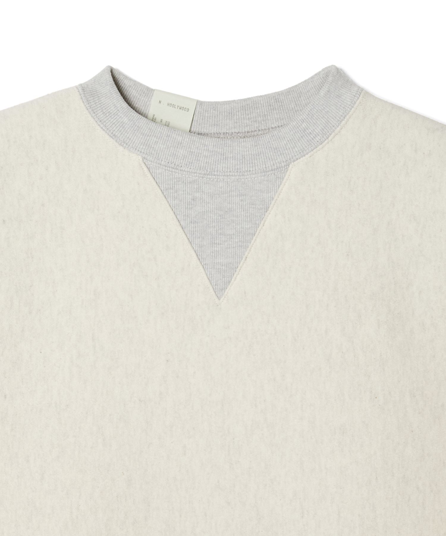 トップス n.hoolywood white CREW NECK SWEATSHIRT LIMITED│N-HOOLYWOOD.COM