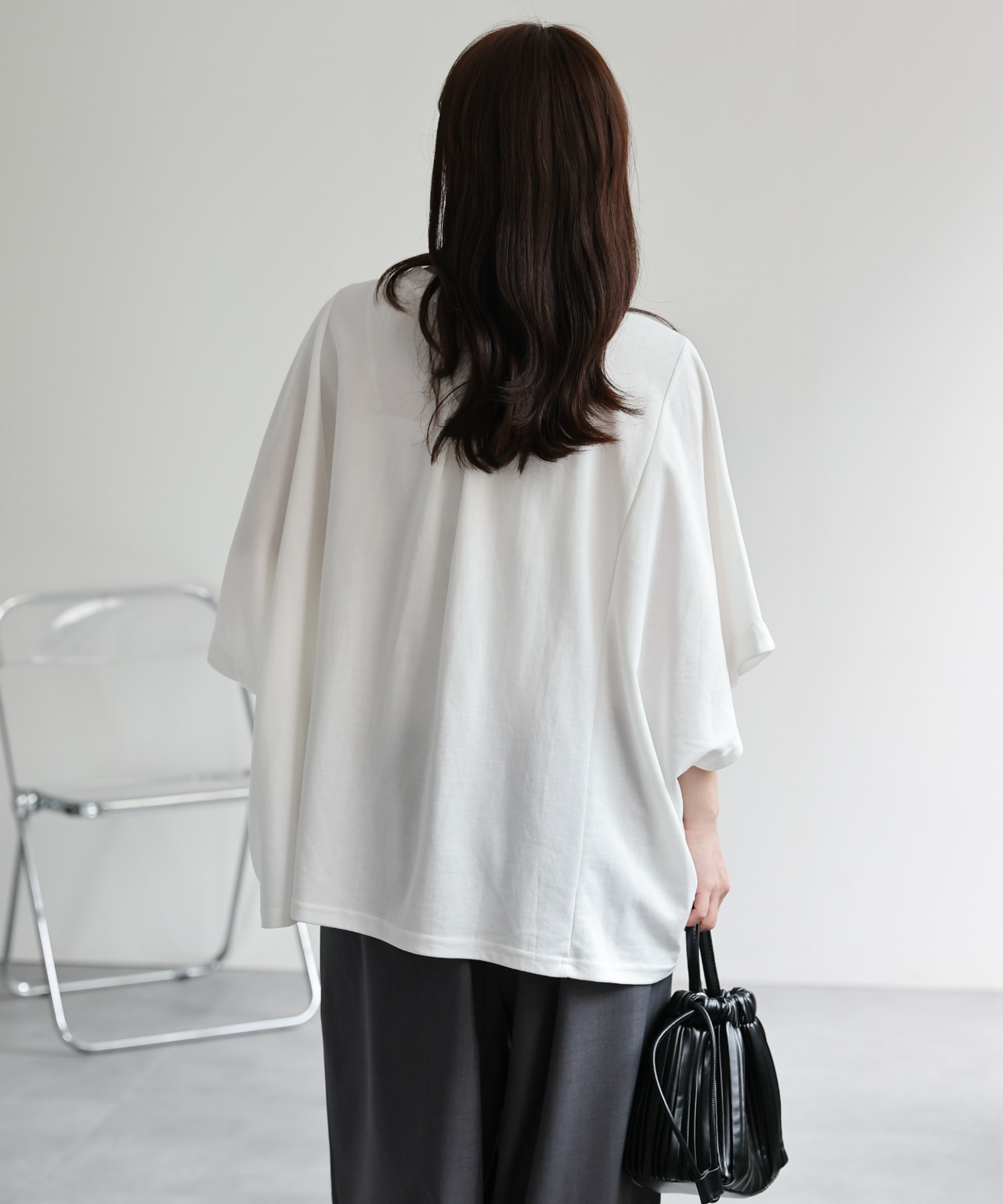model：156cm　着用サイズ：FREE