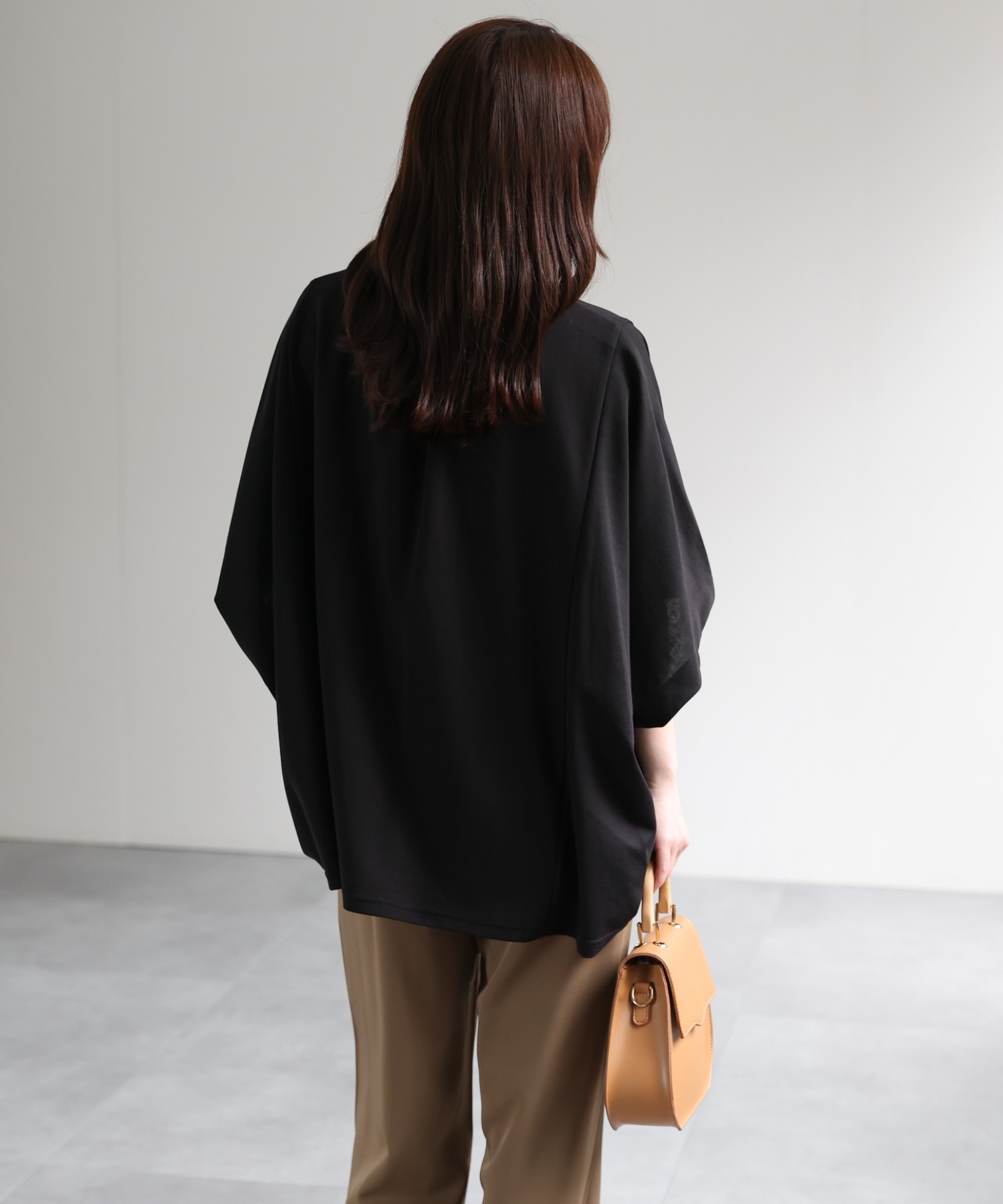 model：156cm　着用サイズ：FREE