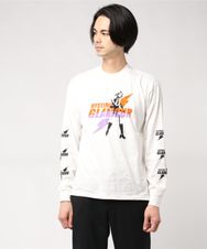 ELECTRIC LADY リブ付Tシャツ