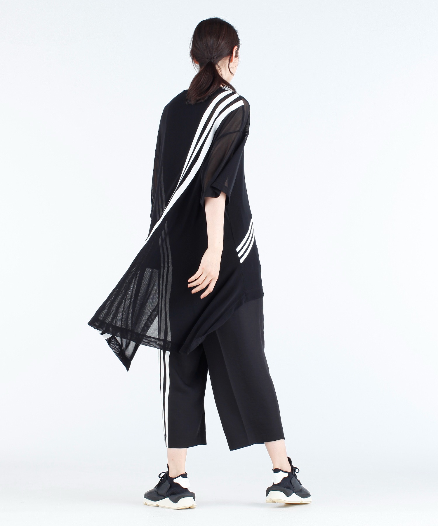 ポーティー Y-3 Y-3 M MSH 3STP SHRT /メッシュ 3ストライプ ショート