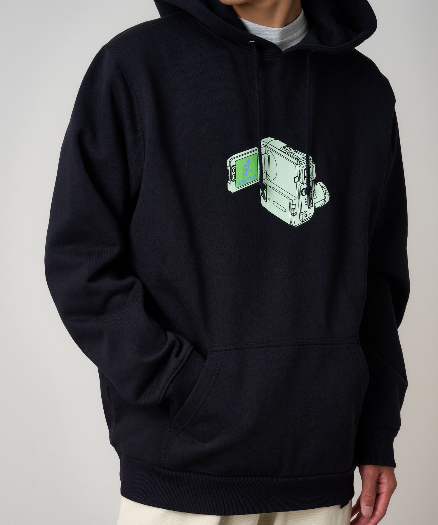CAMCORDER HOODED SWEATSHIRT — худи с капюшоном и логотипом Camcorder
