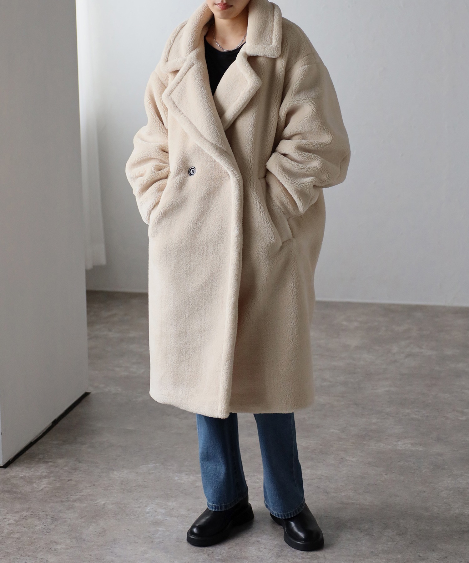 model：H158 着用サイズ：M