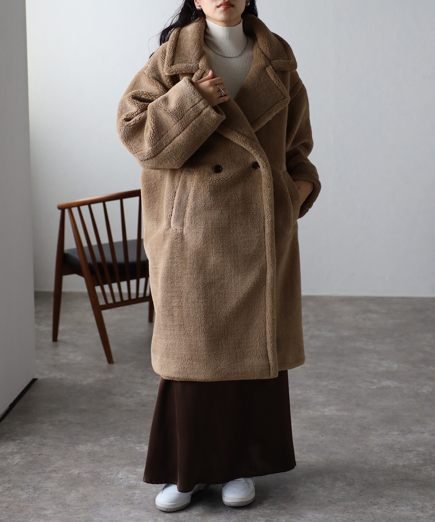 model：H158 着用サイズ：M