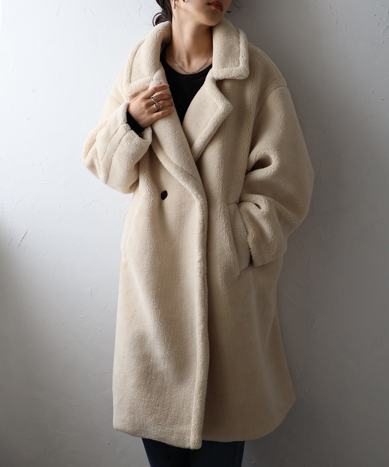 model：H158 着用サイズ：M
