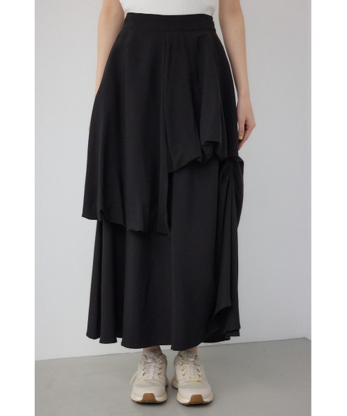 【30％OFF】 【PLUS】コンビネーションレイヤードスカート WOMENSレディース PLUS】コンビネーションレイヤードスカート