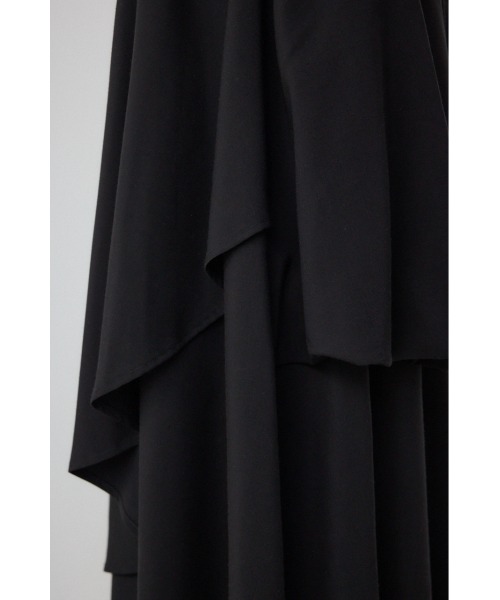 PLUS】コンビネーションレイヤードスカート