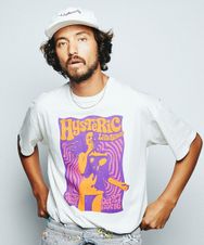 HYS LATE SHOW プリント Tシャツ