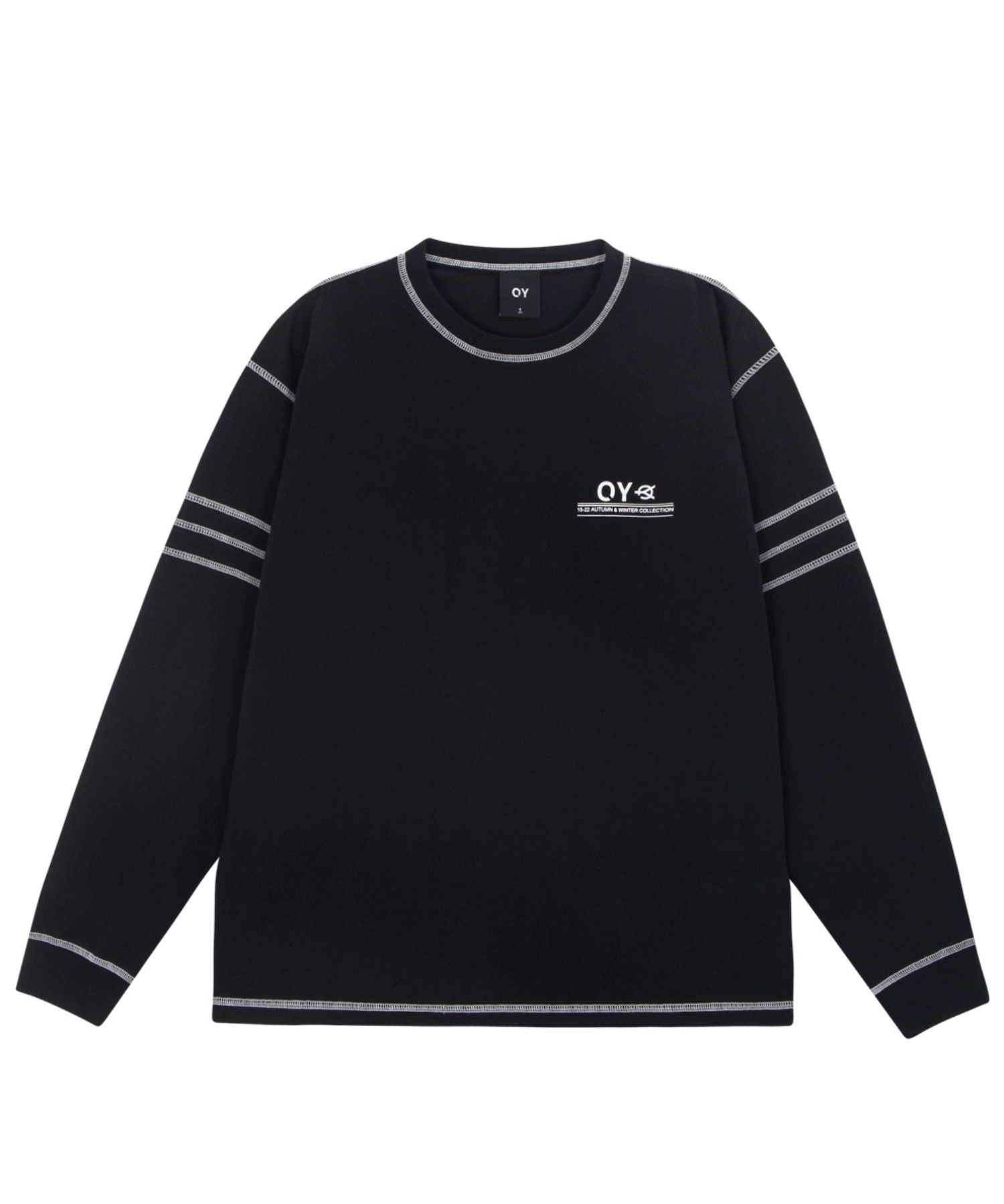 OY/オーワイ』COVER STITCH LOGO LONG SLEEVE/ステッチロゴ ロング