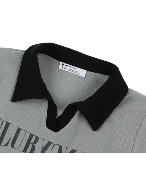 A'GEM/9 × .kom 『 FANCY CLUB/ファンシークラブ』 BLOCK V-NECK