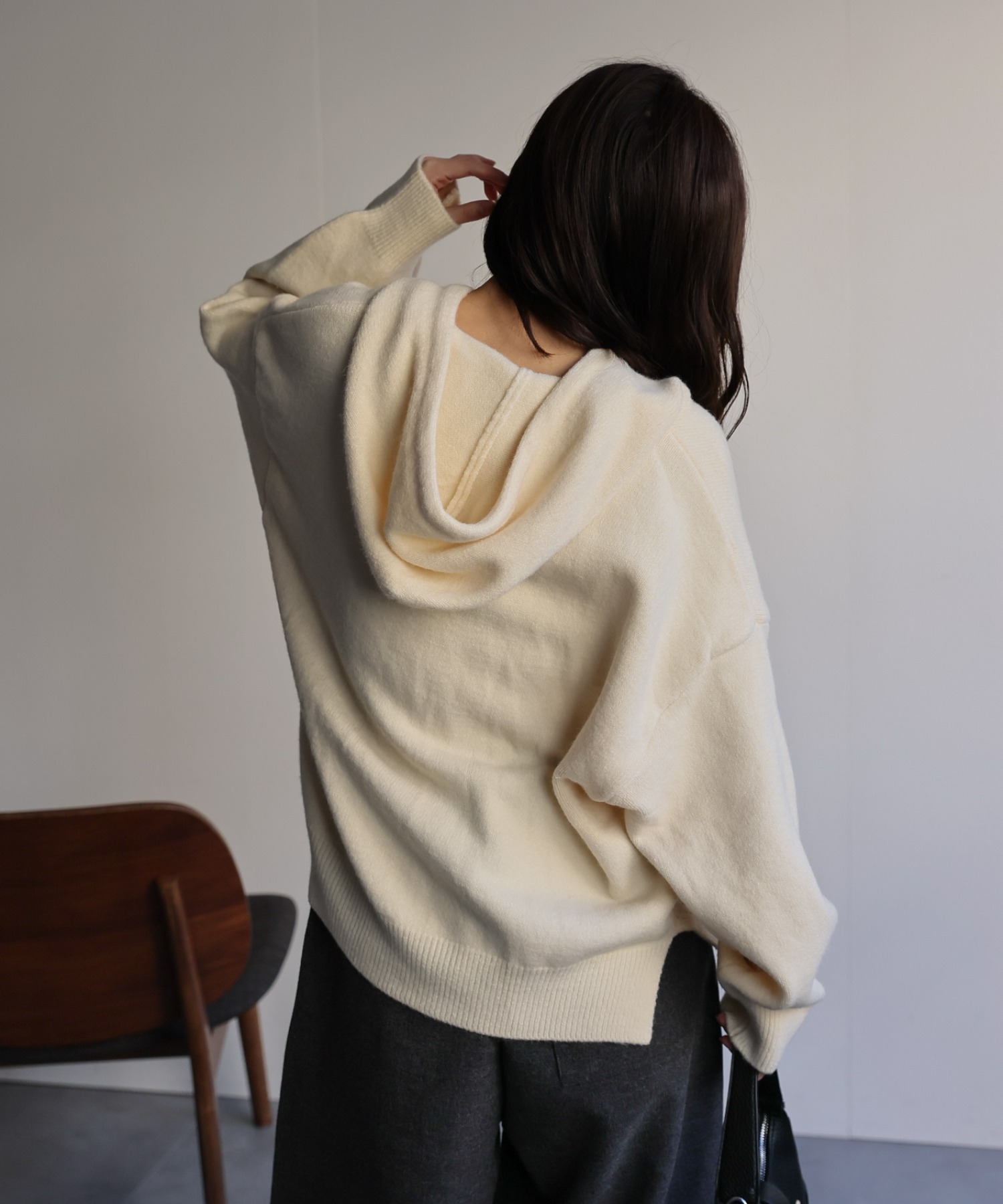 model：156cm 着用サイズ：FREE