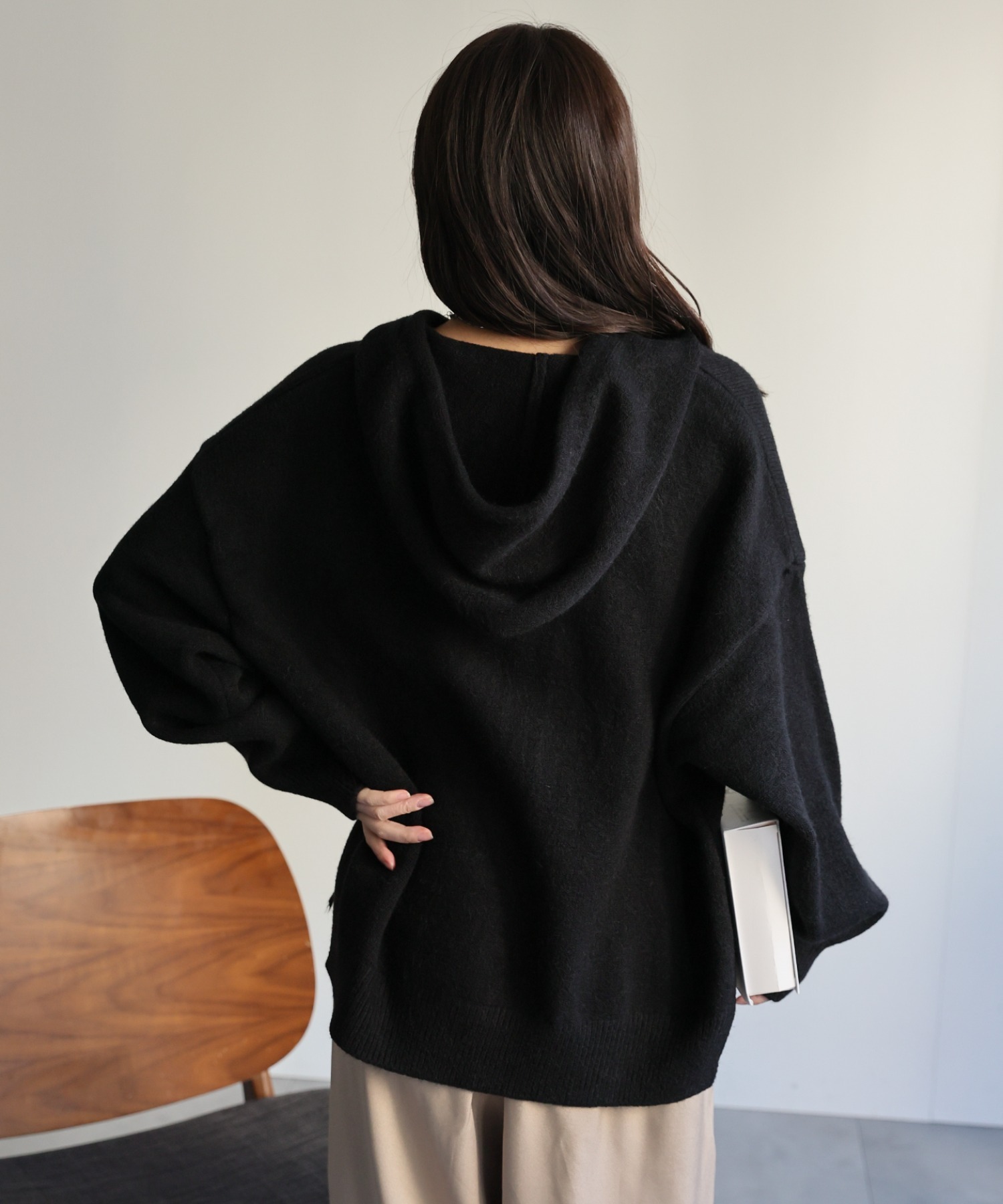 model：156cm 着用サイズ：FREE