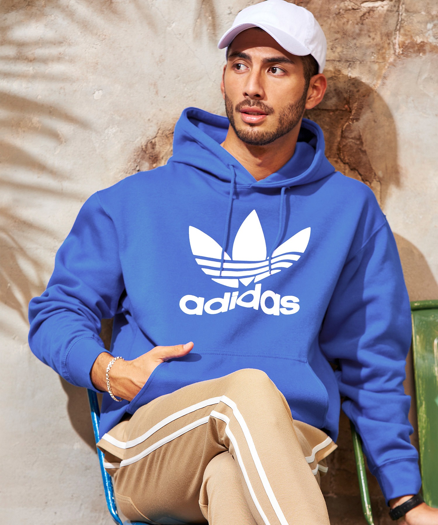 Adidas アディダス トレフォイル フーディー オーバーサイズ プルオーバーパーカー Trefoil Hoodie Bark Manhattan Bark Manhattan バークマンハッタン 公式オンラインストア