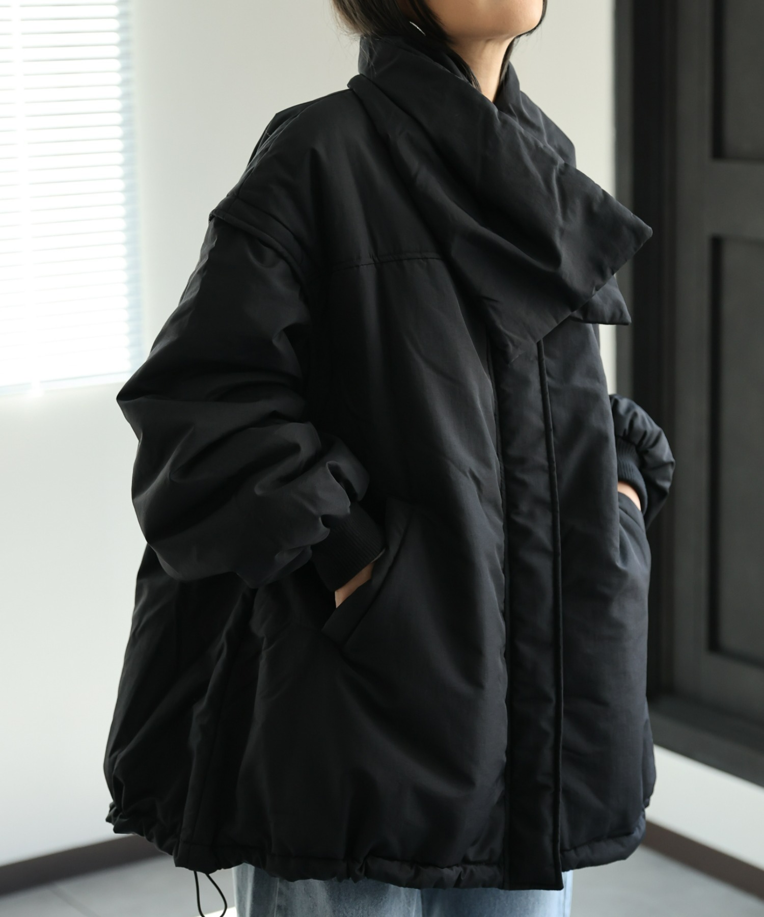 model:162㎝　着用サイズ:FREE