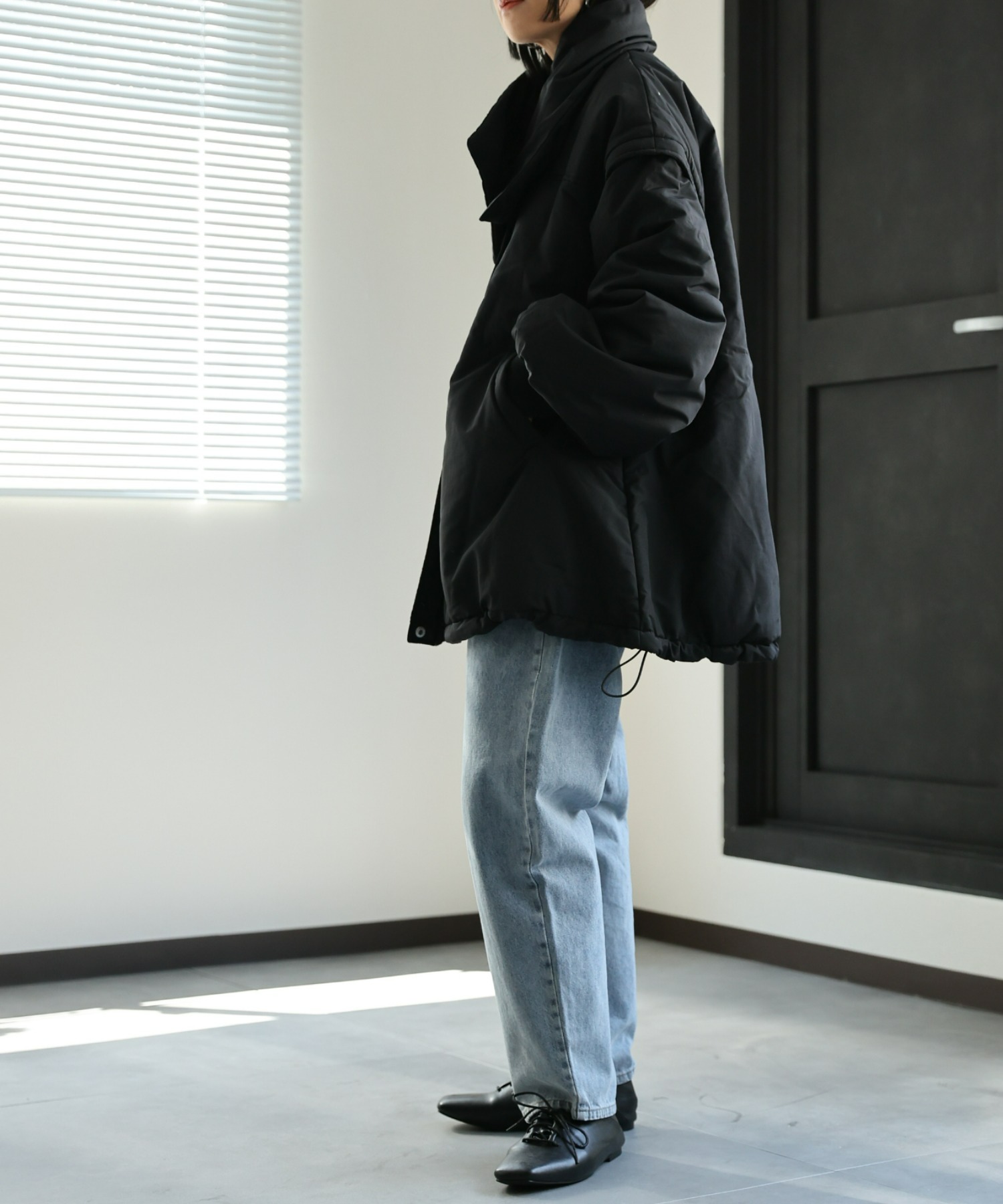 model:162㎝　着用サイズ:FREE