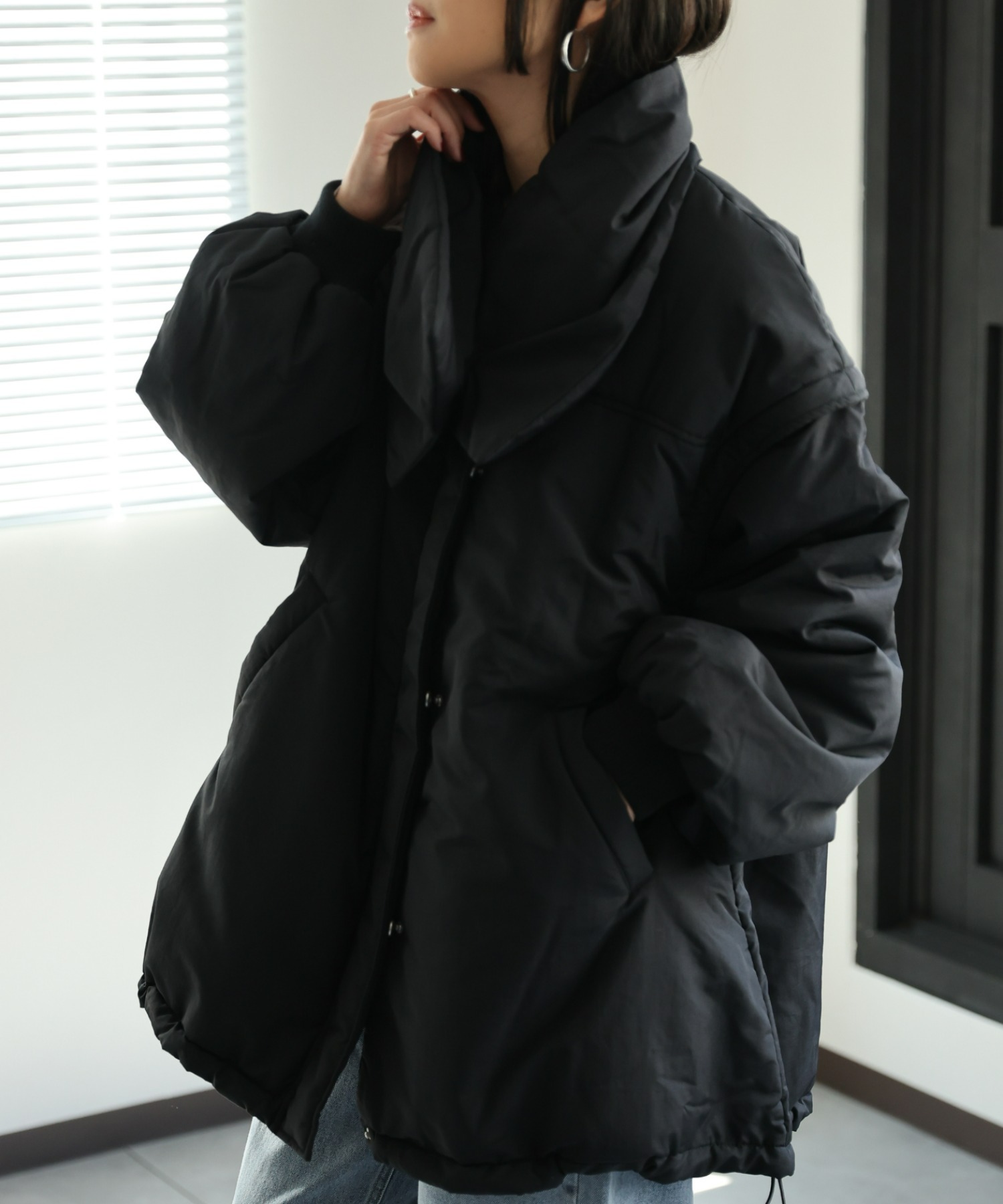 model:162㎝　着用サイズ:FREE
