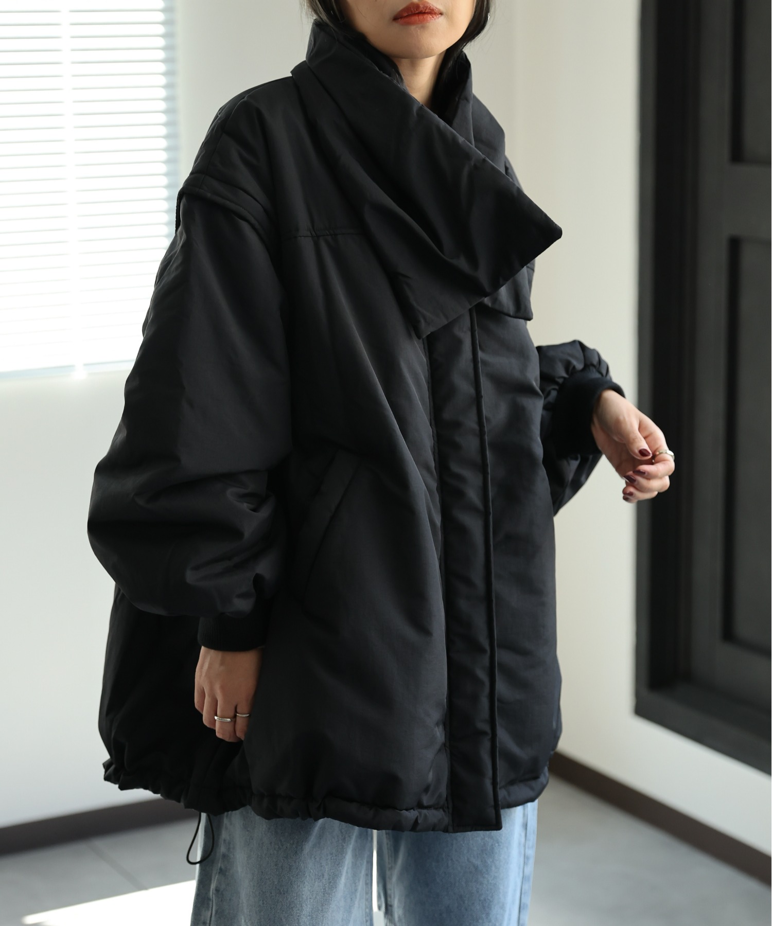 model:162㎝　着用サイズ:FREE