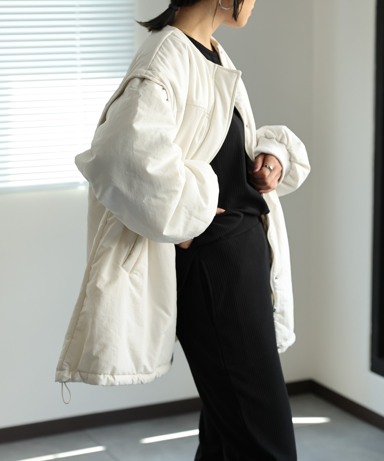 model:162㎝　着用サイズ:FREE