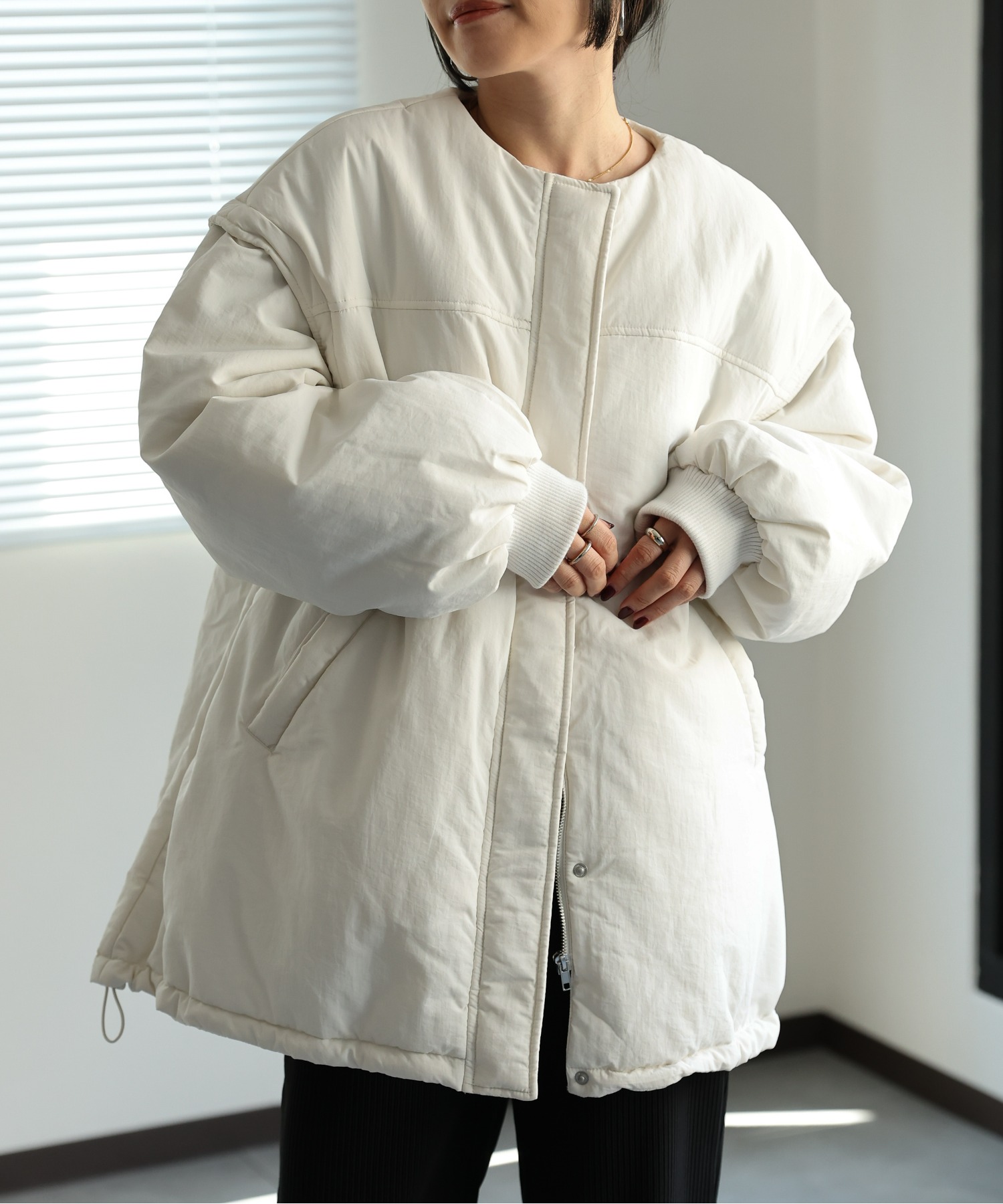 model:162㎝　着用サイズ:FREE