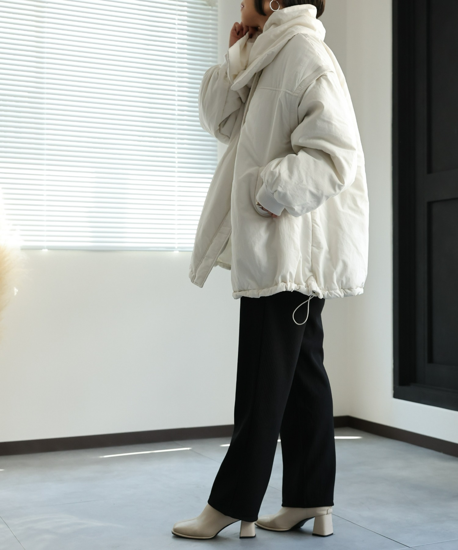model:162㎝　着用サイズ:FREE