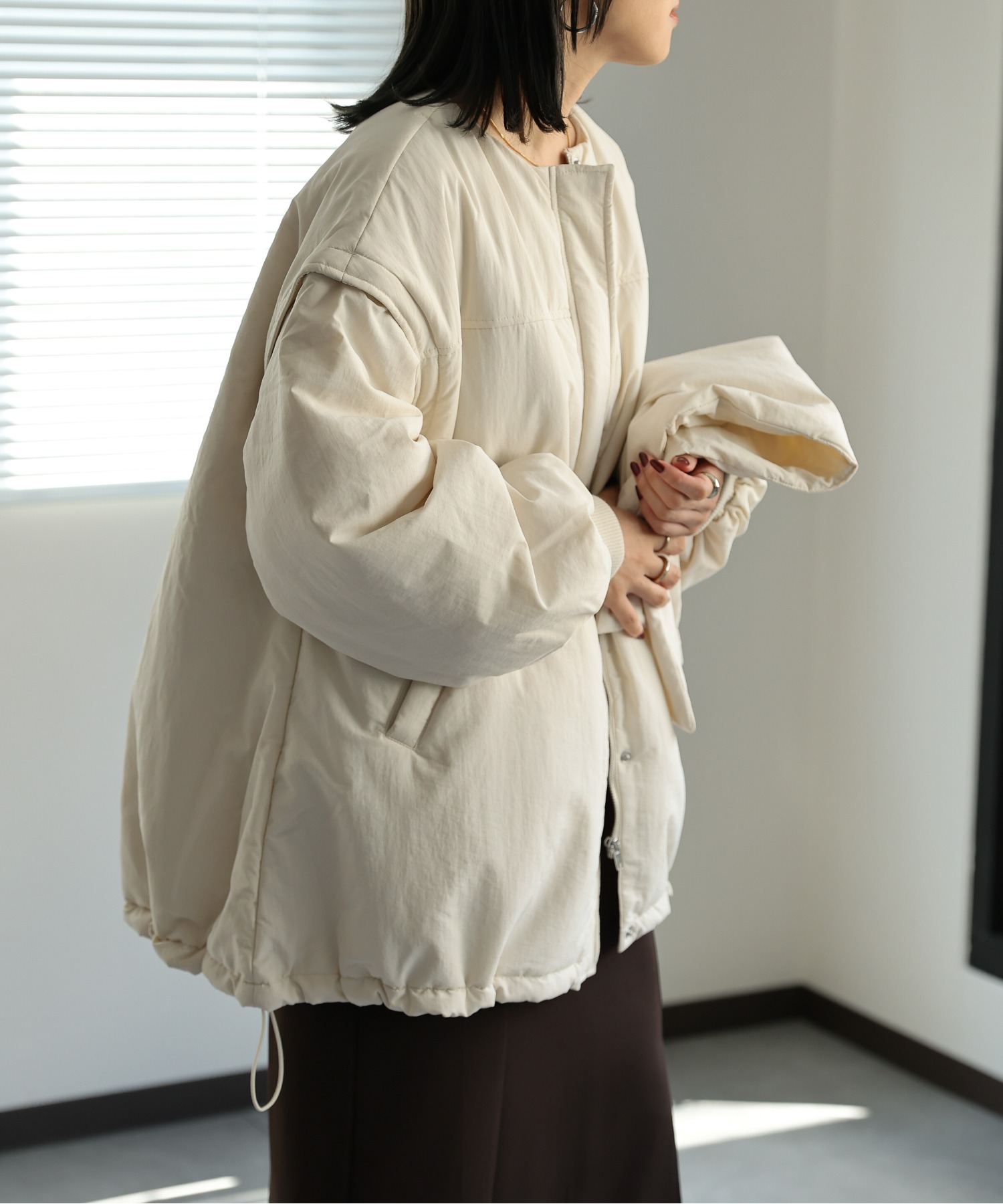 model:162㎝　着用サイズ:FREE