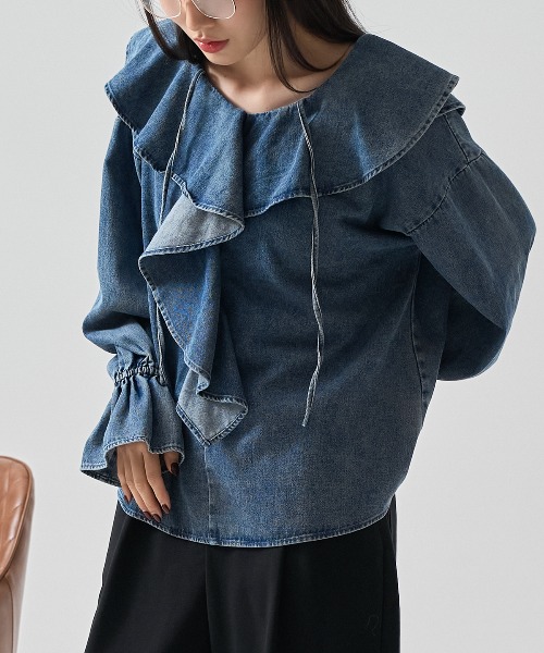 model：163cm / size：F