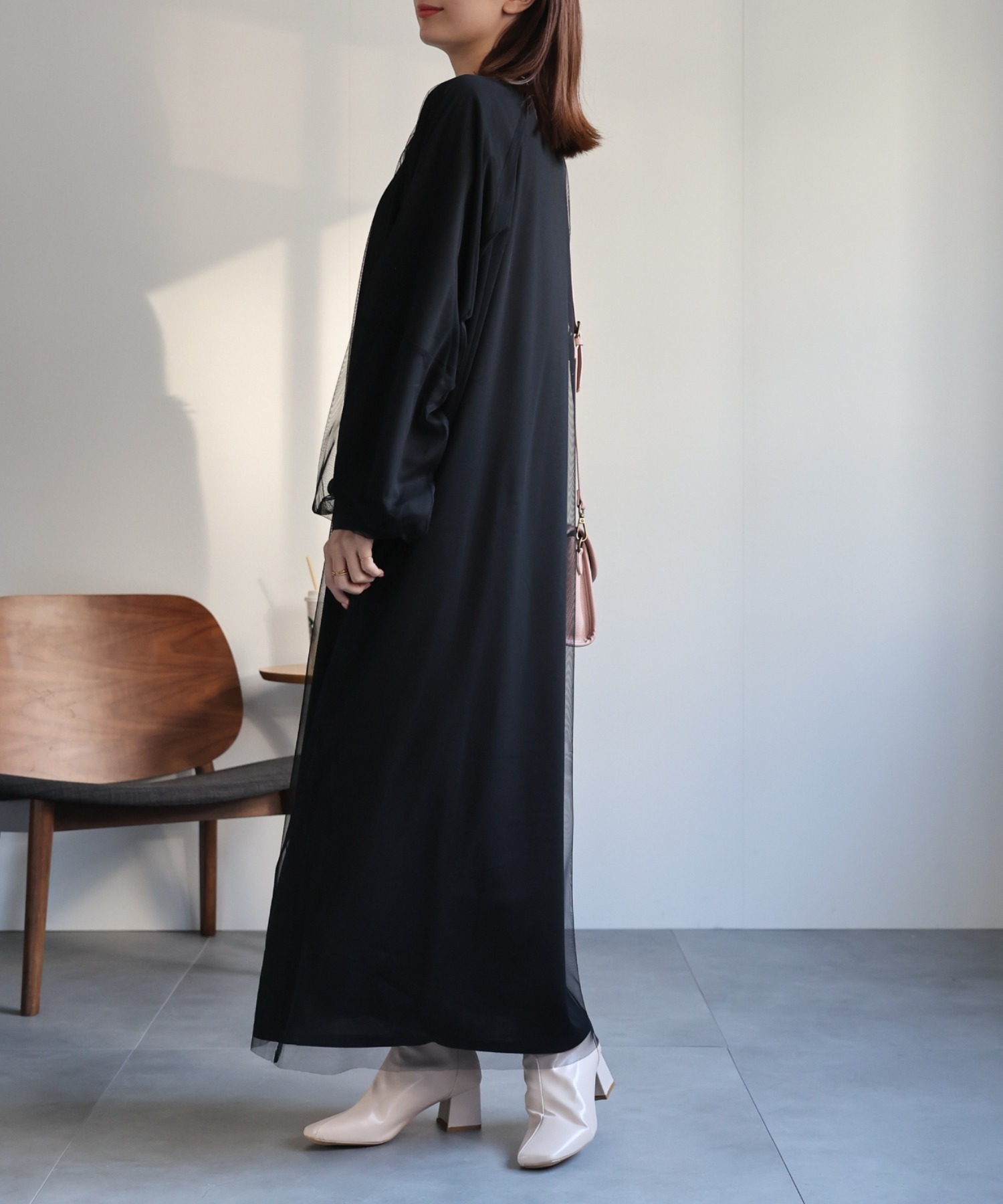 model：162cm 着用サイズ：F