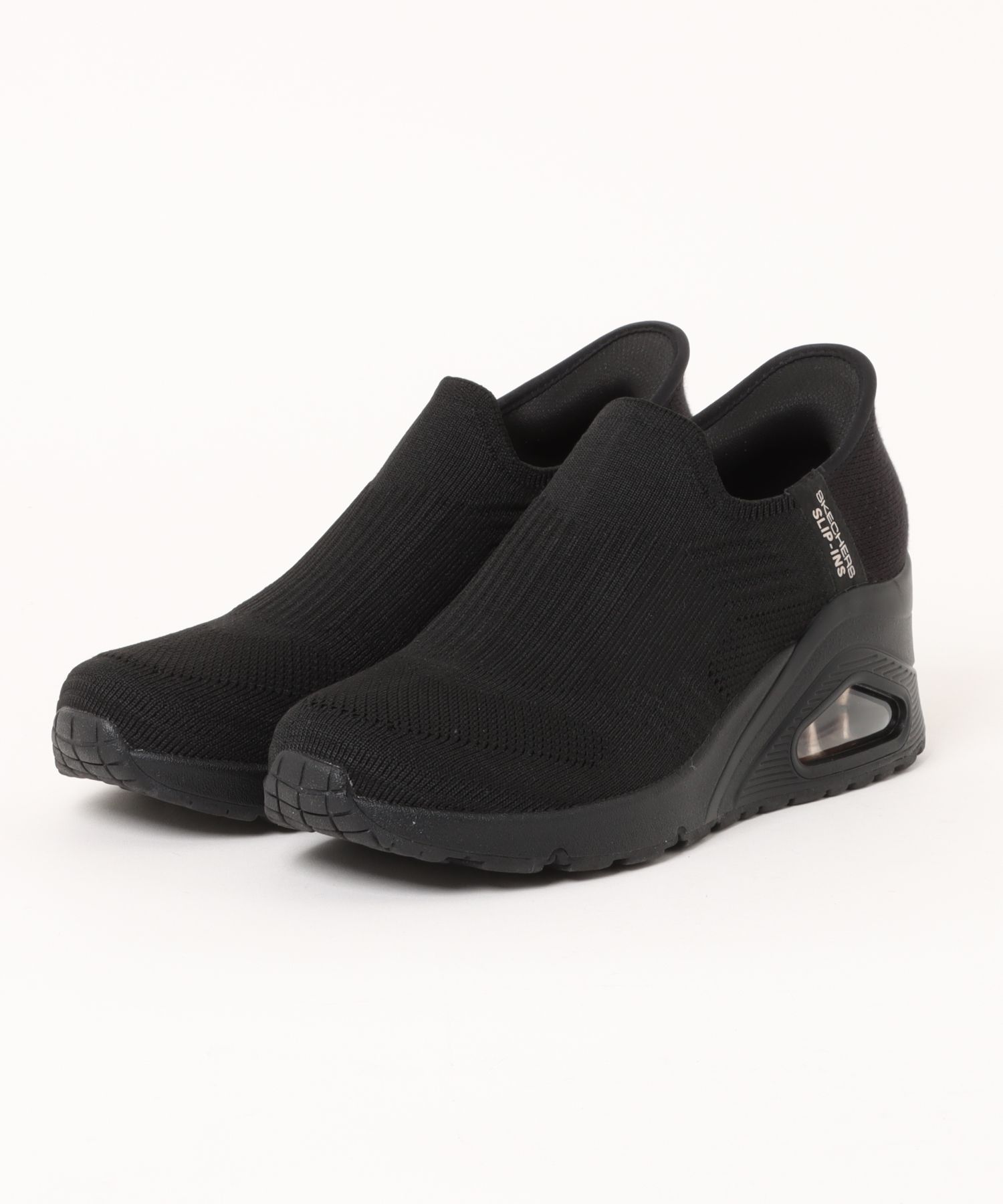 SKECHERS】スケッチャーズ SLIP-INS:UNO WEDGE - KICKING KNIT