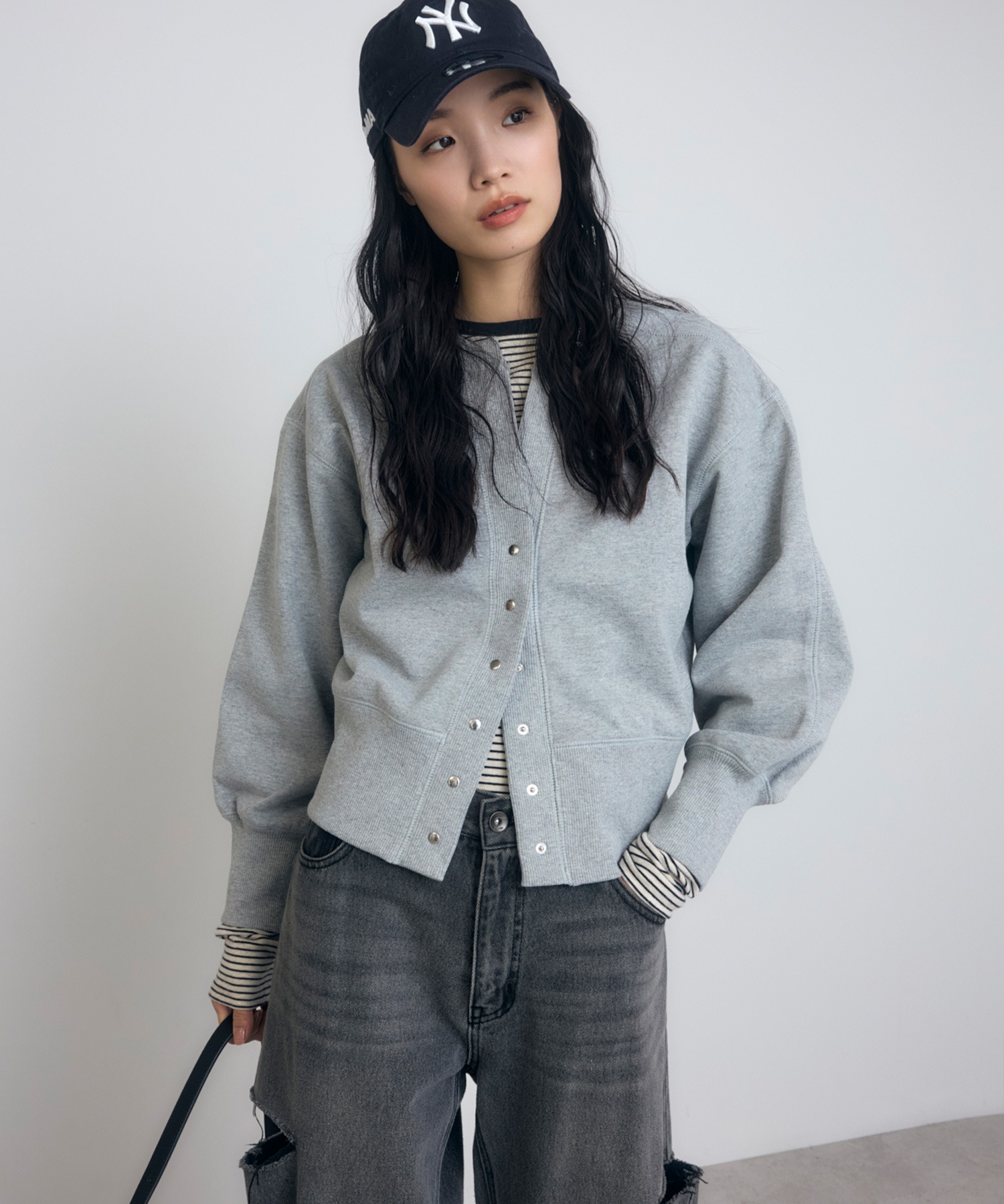 model：H168 着用サイズ：FREE