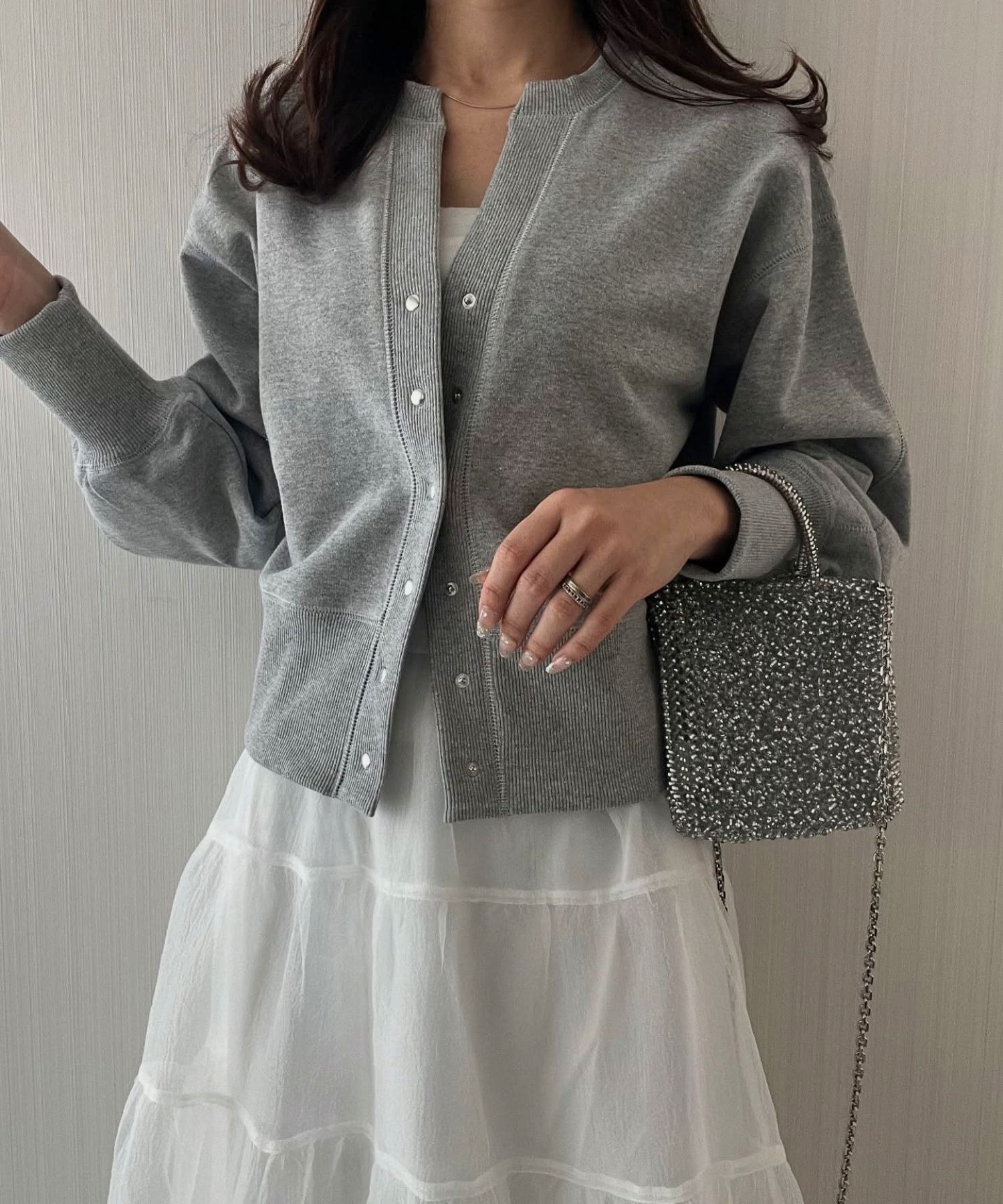 model：H162 着用サイズ：FREE