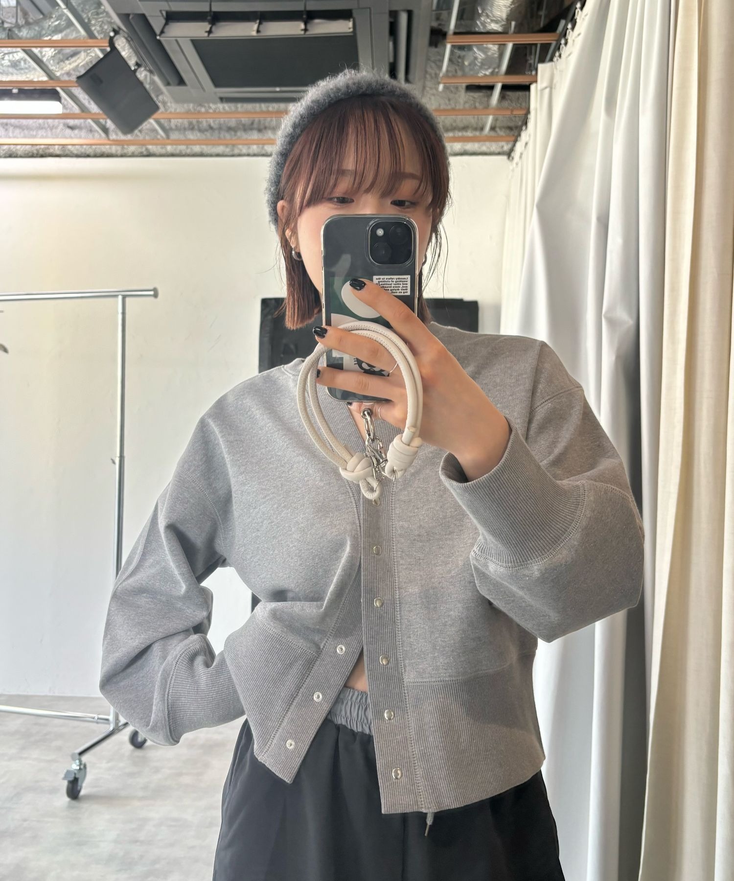 model：H164 着用サイズ：FREE