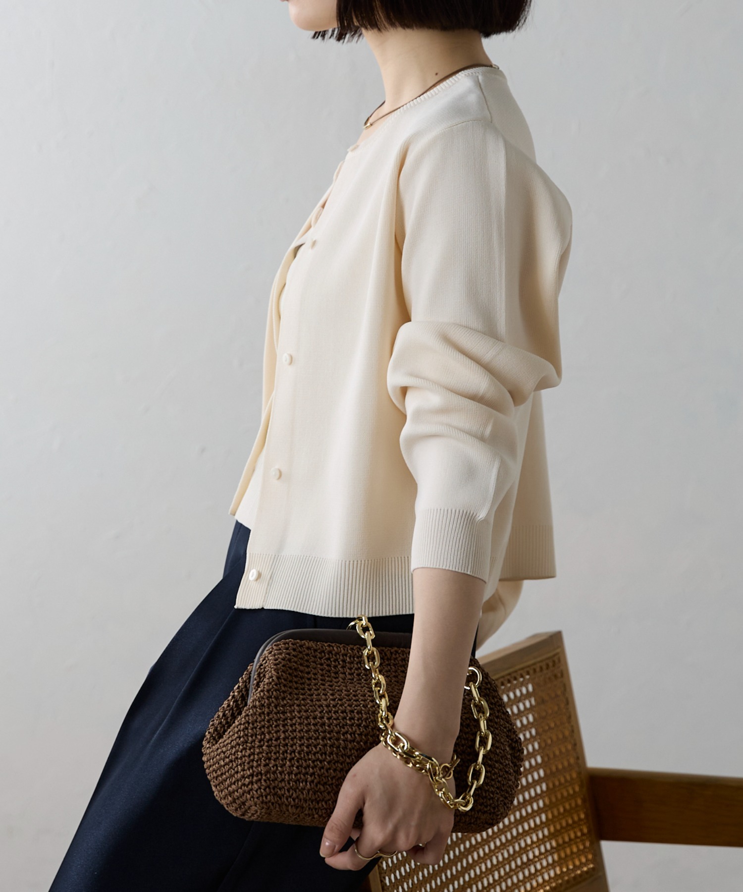 model：158cm 着用サイズ：FREE