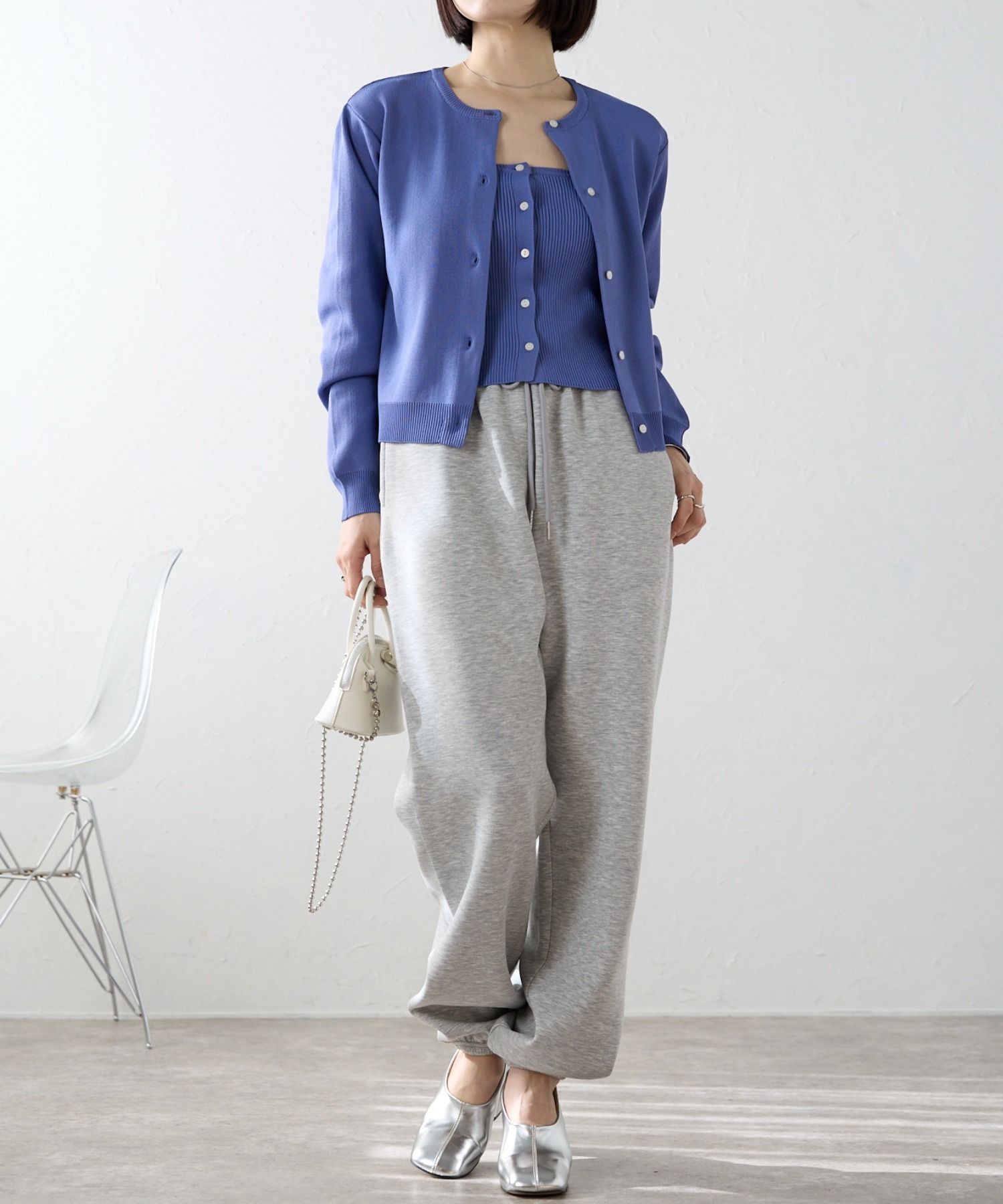 model：158cm 着用サイズ：FREE