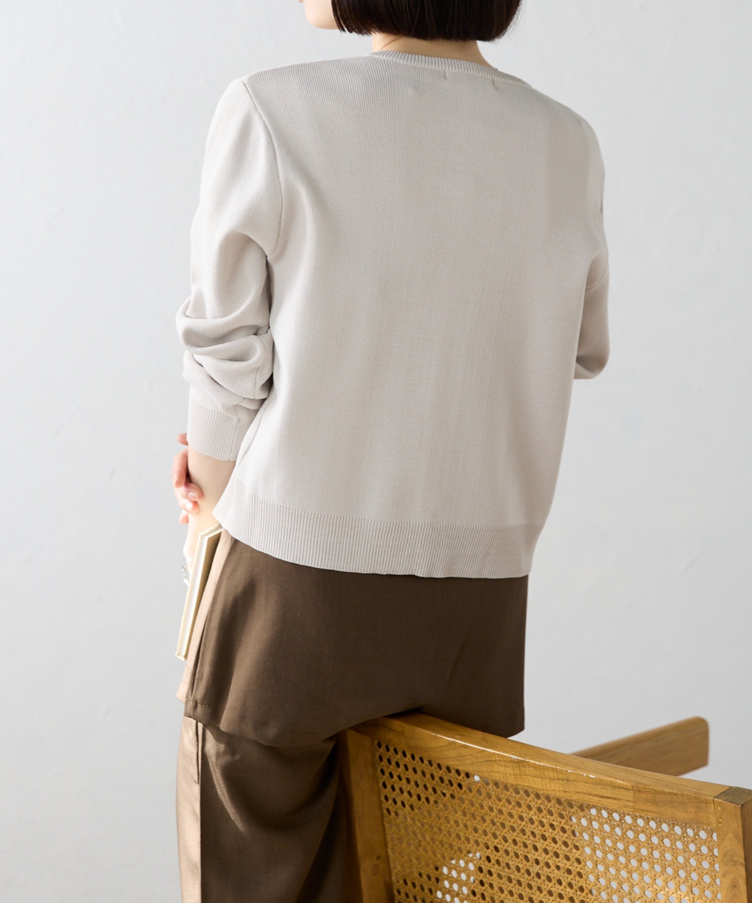 model：158cm 着用サイズ：FREE